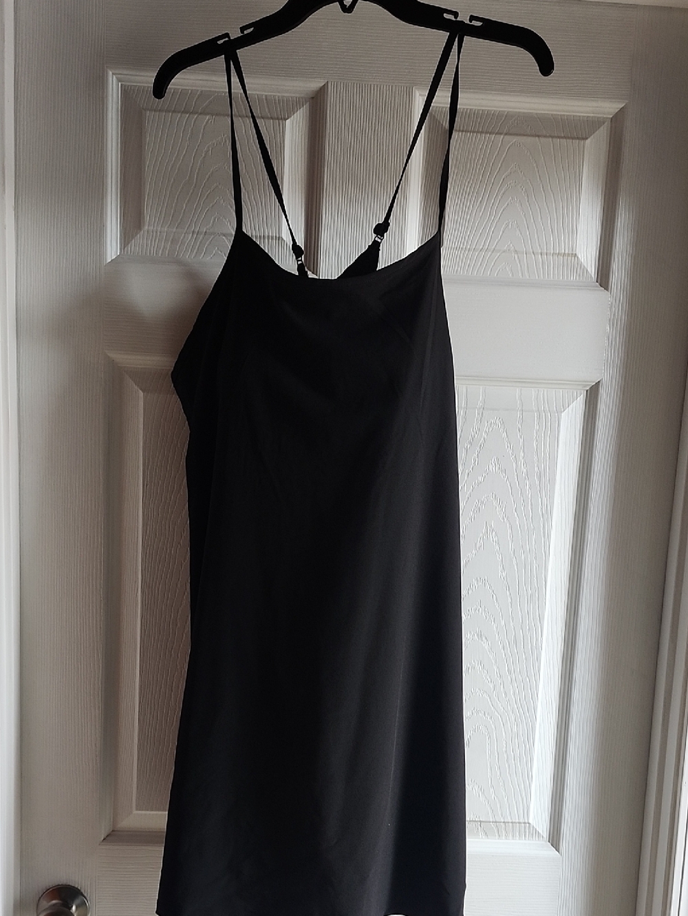 Black Dress With Built In Shorts And Bra. Cute For Beach And Summer